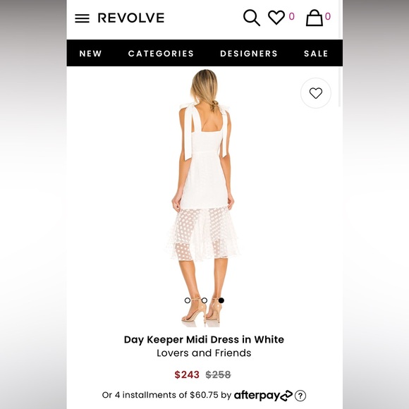 Lovers and Friends Day Keeper Midi Dress *IMPORTANT: Please Read Description* - Picture 3 of 6